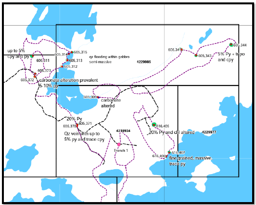 2025 grab sample results by location